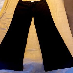 Dressy black pants size 6- stretch